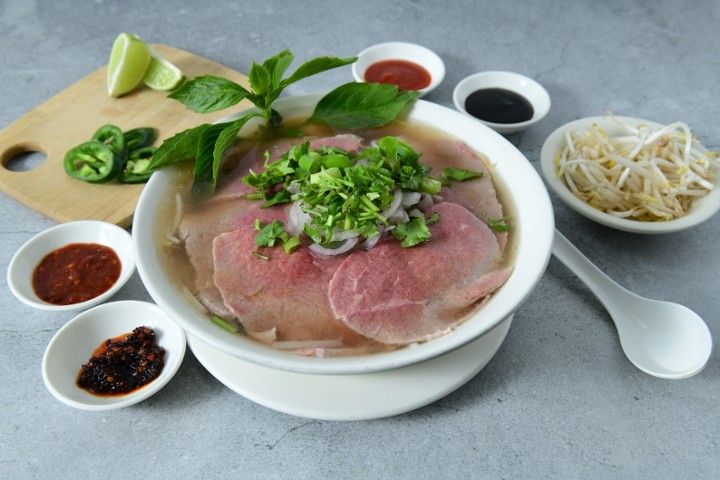 1. Pho Tai - Eye-Round Steak