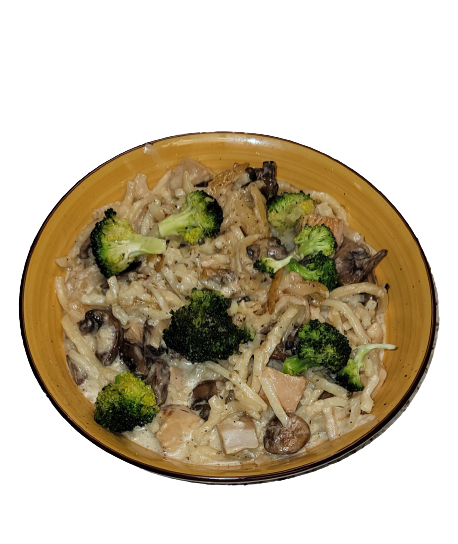 Creamy Mushroom Chicken Bowl