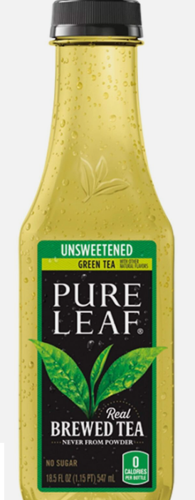 Pureleaf- Unsweetened Green Iced Tea