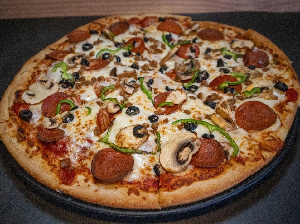 10" GF Meat-less Combo Pizza