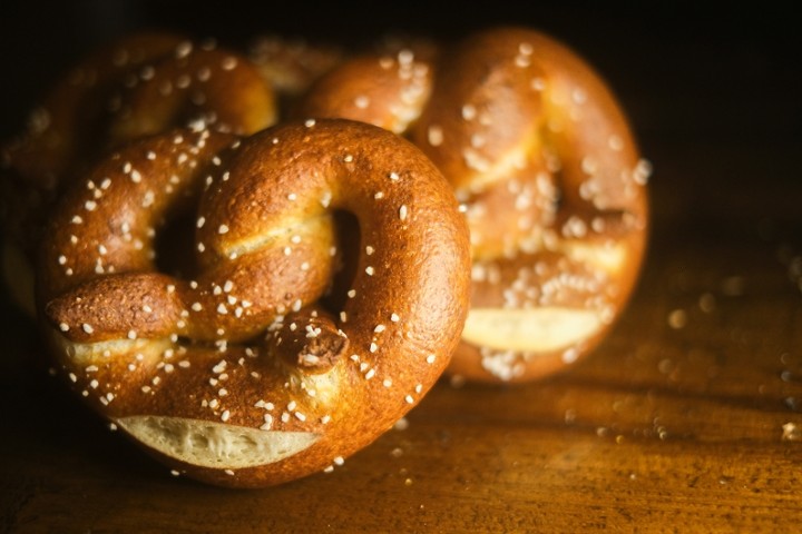 Sourdough Pretzels