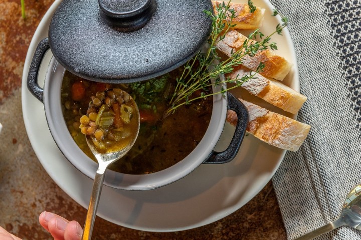 VEGAN LENTIL SOUP