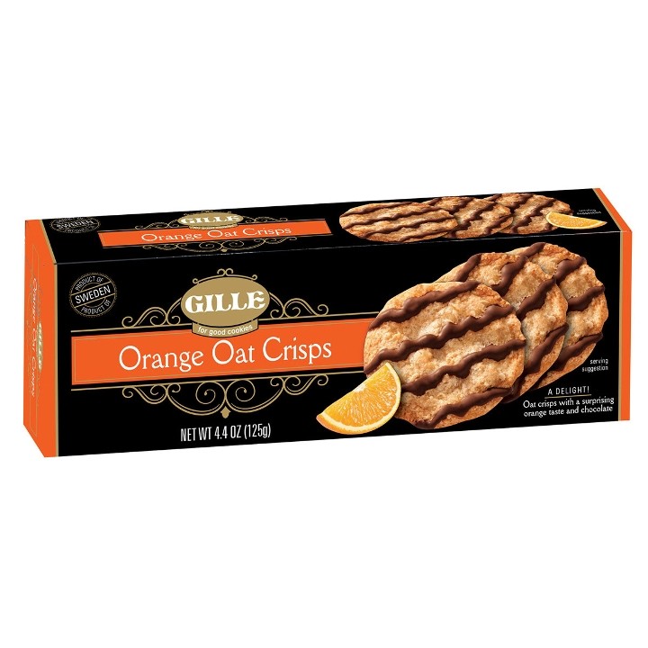 Gille Orange Oat Crisps