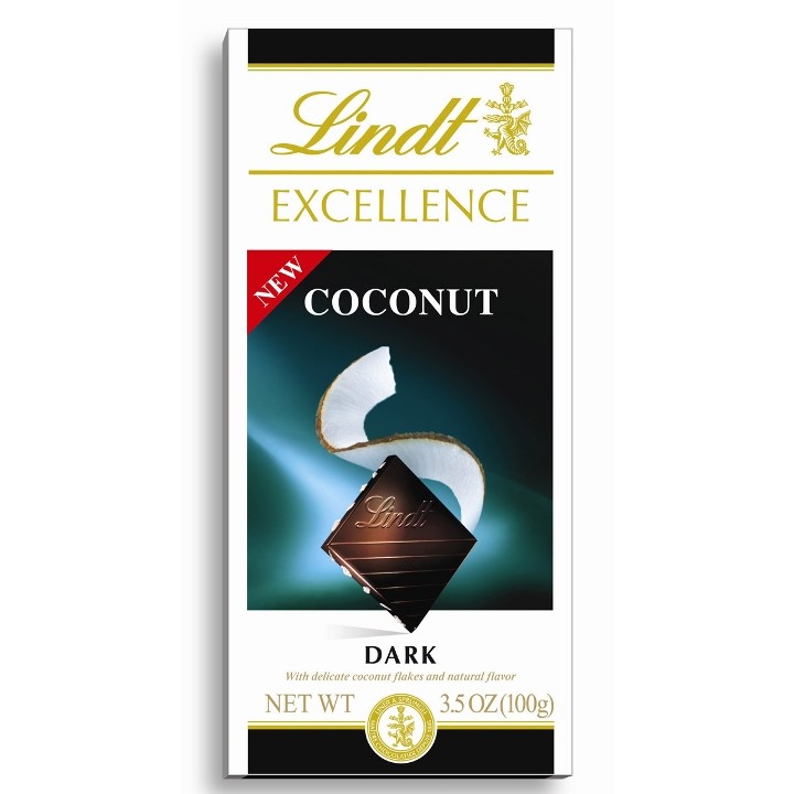Lindt Coconut Dark Chocolate Bar