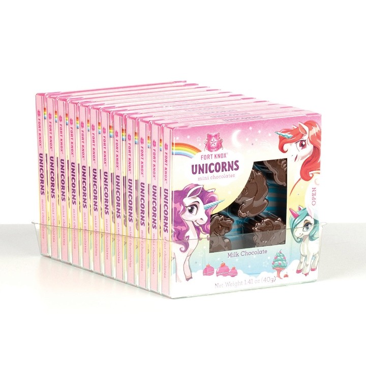 Fort Knox® Unicorn Mini Milk Chocolate Box