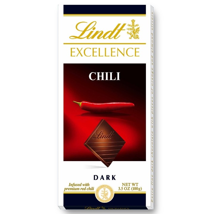 Lindt Chili Dark Chocolate Bar