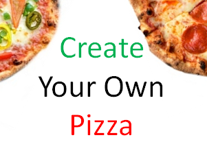 Create Your Own Large Pizza