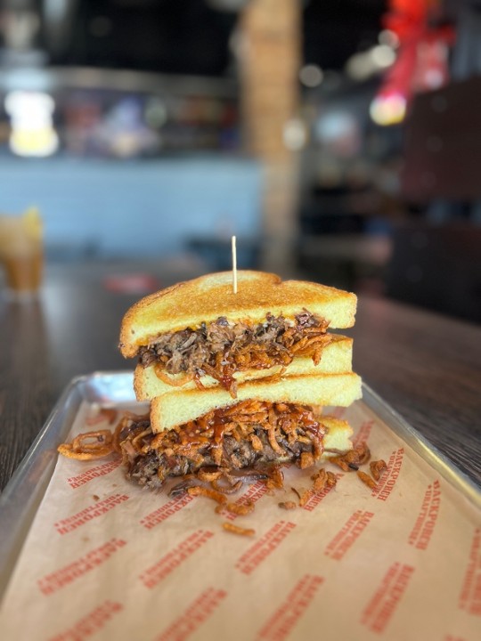 Brisket Grilled Cheese