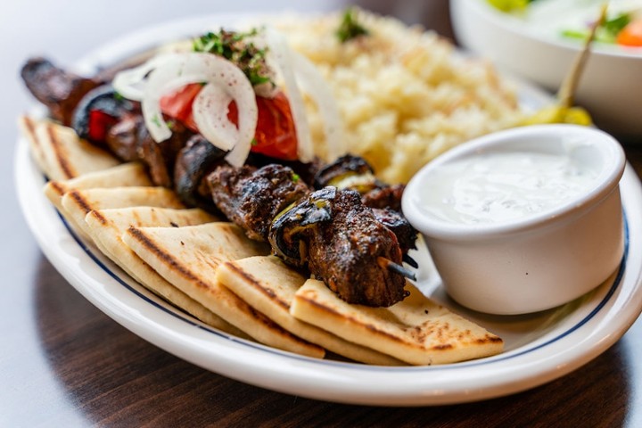 Beef Kabob Plate