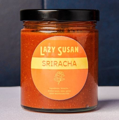 Lazy Susan Sriracha