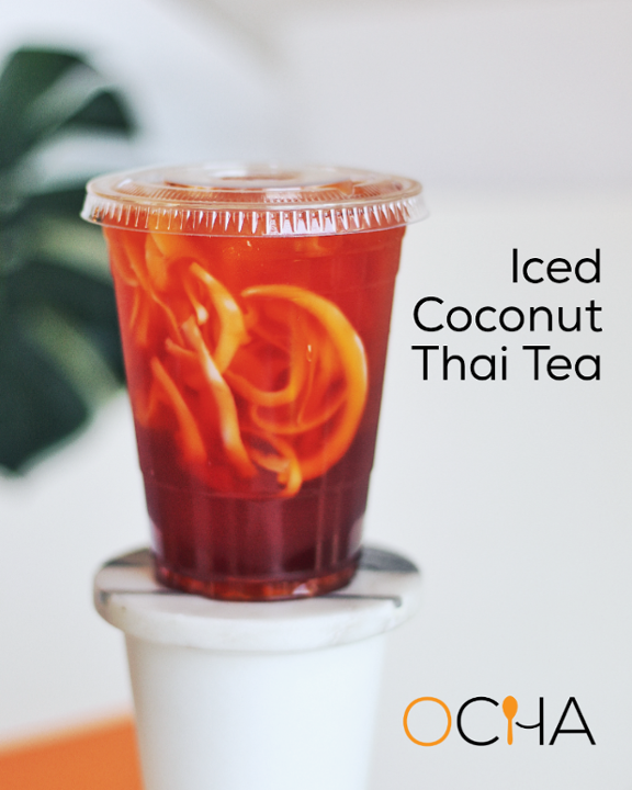 Iced Coconut Thai Tea