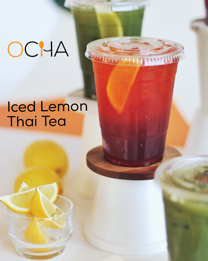 Iced Lemon Thai Tea