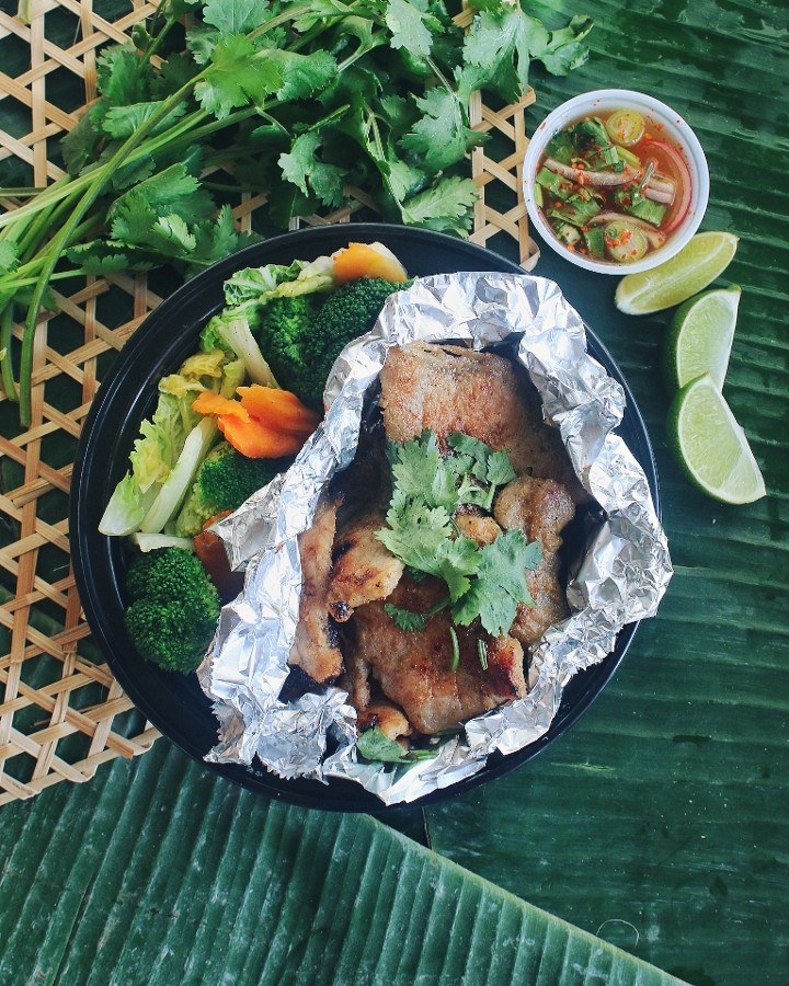 Kao Moo Yang (Thai Style Grilled Pork)