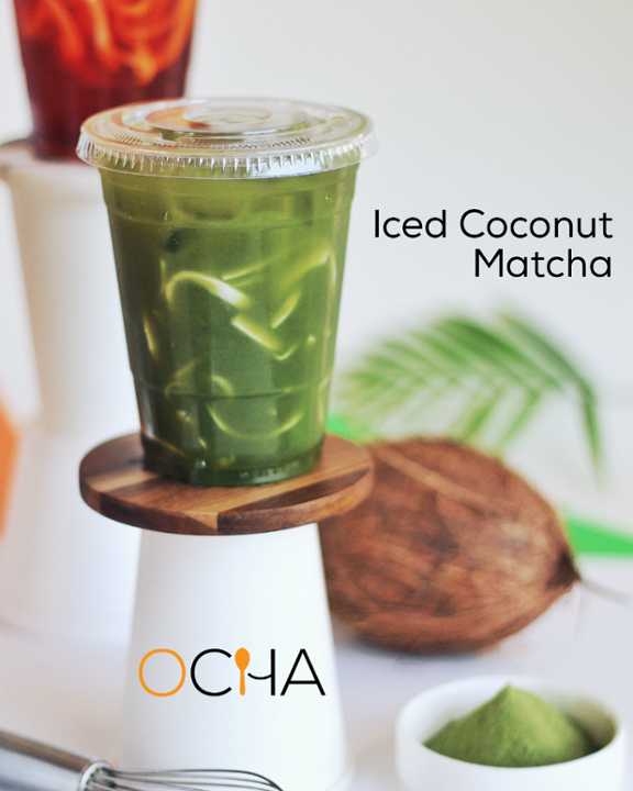 Iced Coconut Matcha