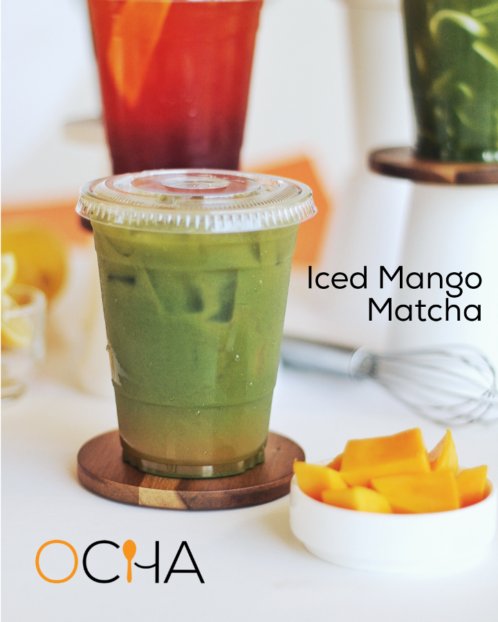 Iced Mango Matcha