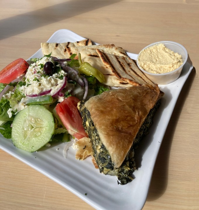 spinach pie lunch special