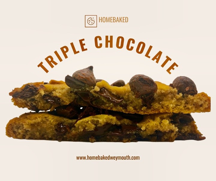 Decadent TRIPLE CHOCOLATE CHUNK