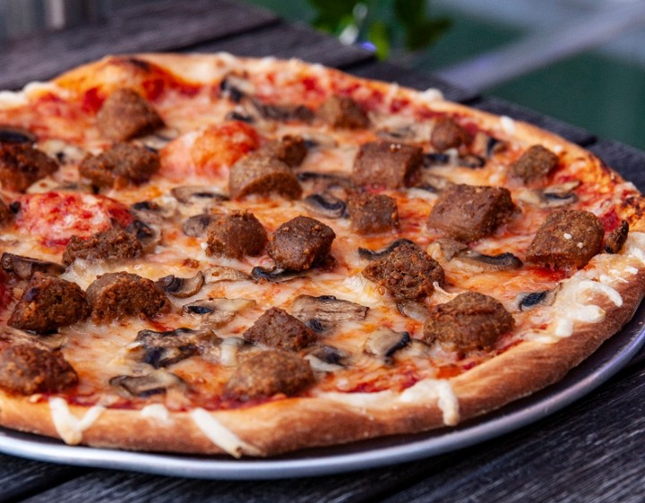 Mushroom & Sausage Pizza  12"