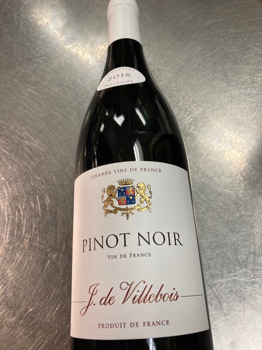 VILLEBOIS PINOT NOIR, GLASS