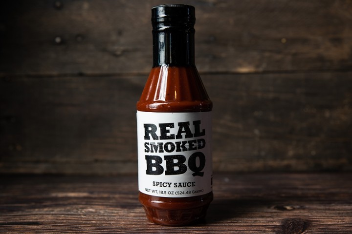 Spicy BBQ Sauce Bottle