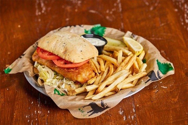 Walleye Sandwich