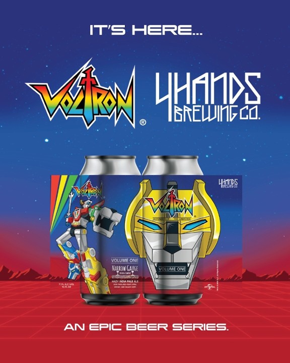 4 Hands "Voltron" Hazy IPA