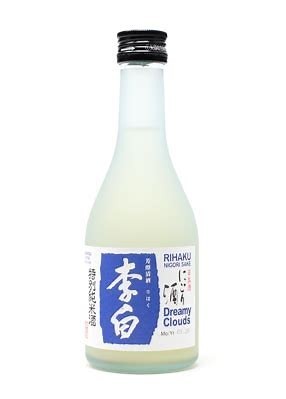 Rihaku "Dreamy Clouds" Nigori Sake 300ml