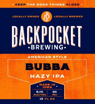 Back Pocket "Bubba" Hazy IPA