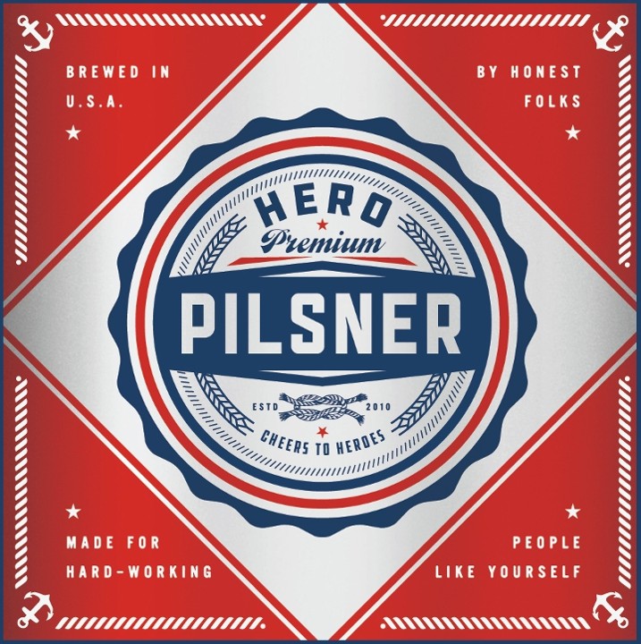 Hero Pilsner-64oz Growler