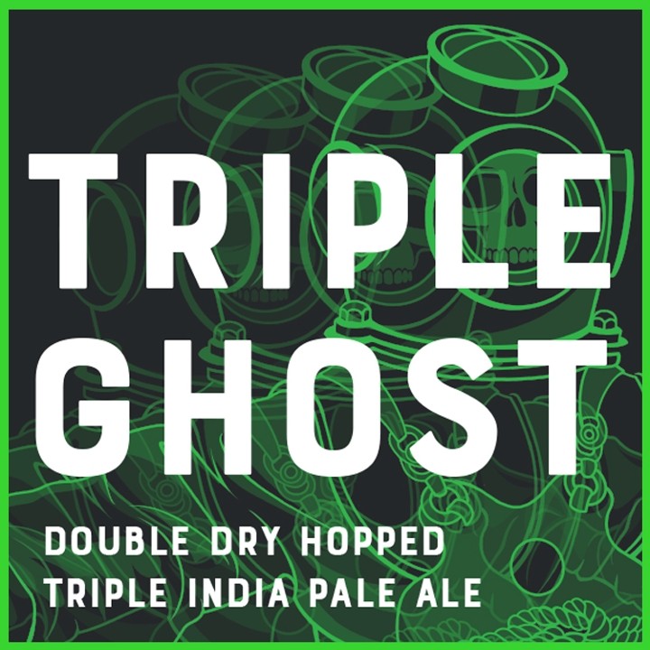 Triple Ghost-32oz Growler