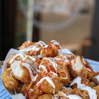 Buffalo Ranch Chicken Tots