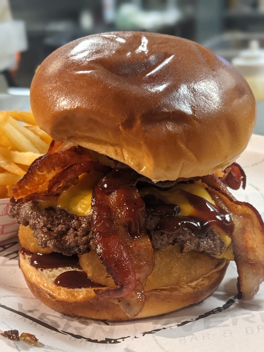 BBQ Bacon Smash Burger