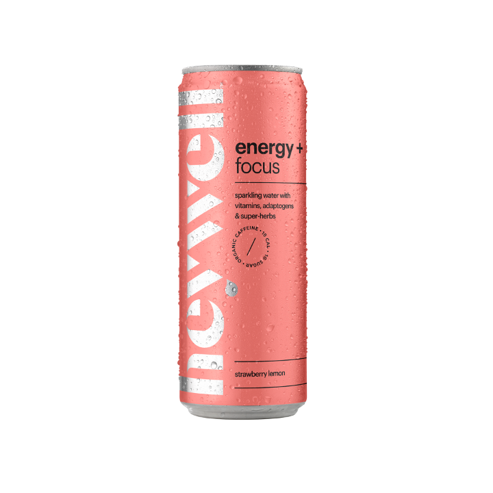 Heywell Energy + Focus Sparkling Strawberry Lemon