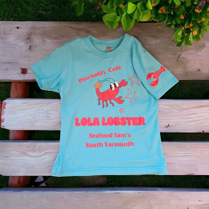 Blue Lola Lobster T-Shirts