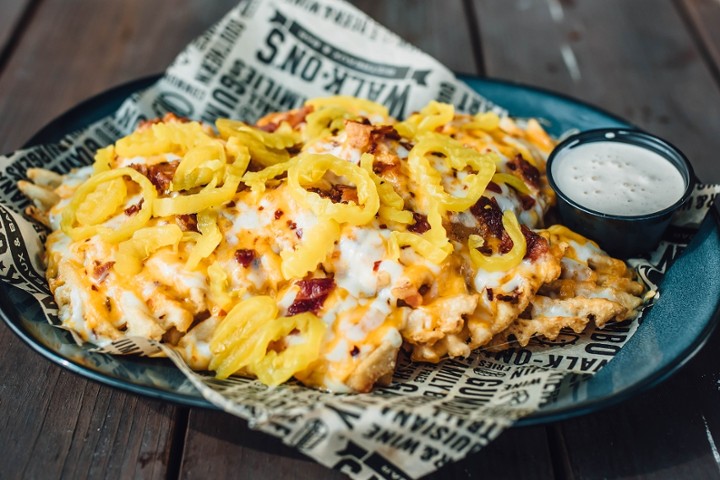 10 Sm Waffle Cheese Fries - HH