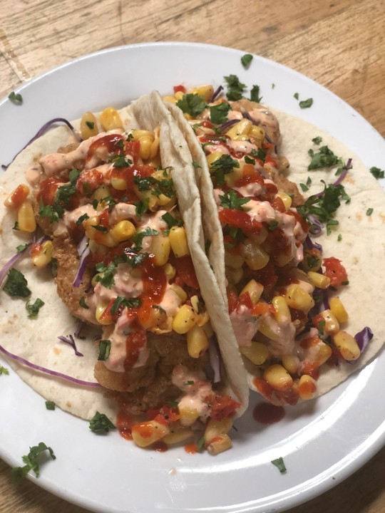 Shrimp Po Boy Tacos