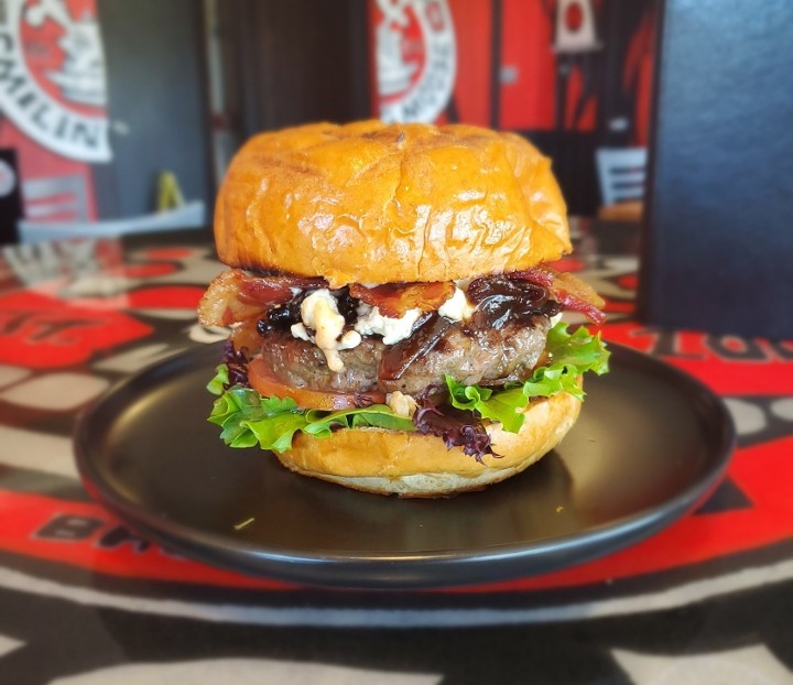 The Black & Bleu Burger