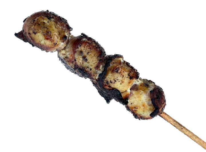 Chicken with Bacon Skewer