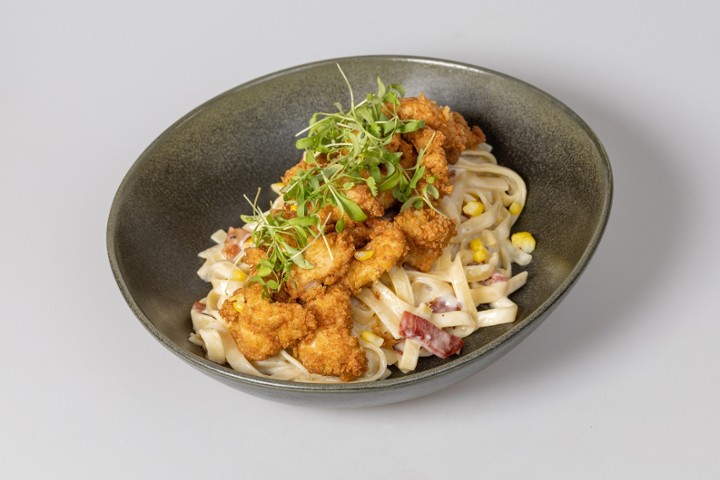 Crispy Chicken Carbonara