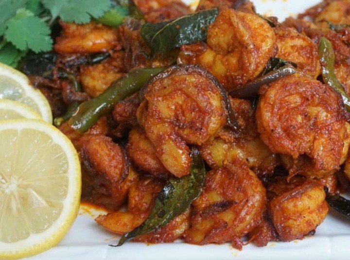 Shrimp Manchuria