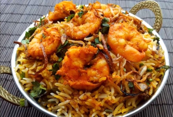 Shrimp Biryani