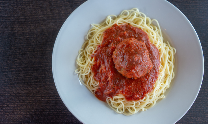 Kid's Pasta and Meatball