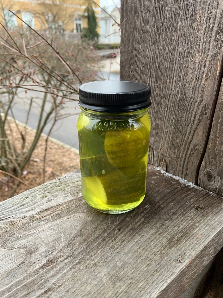 Pint of Jalapeno Infused Pickles