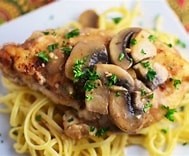 Airline Chicken Marsala