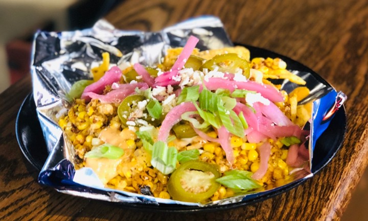 Loaded Street Corn