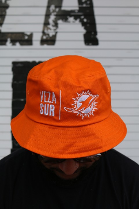 Born And Raised Bucket Hat- Orange