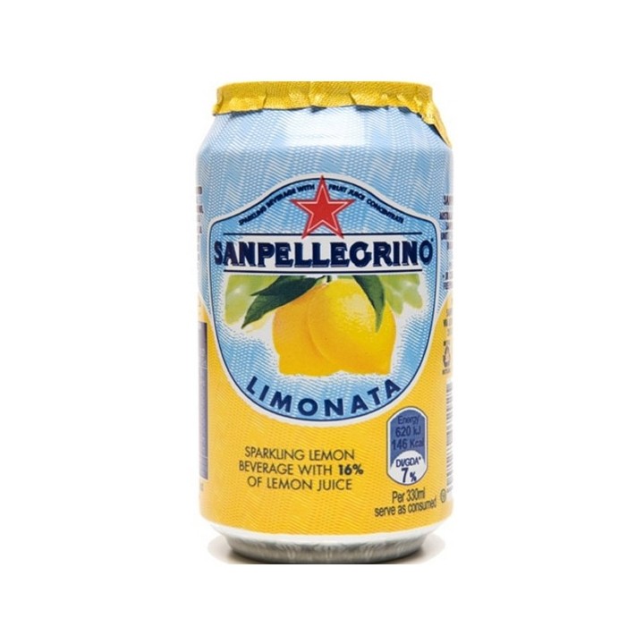 Pellegrino Lemon Can 12oz (To Go)