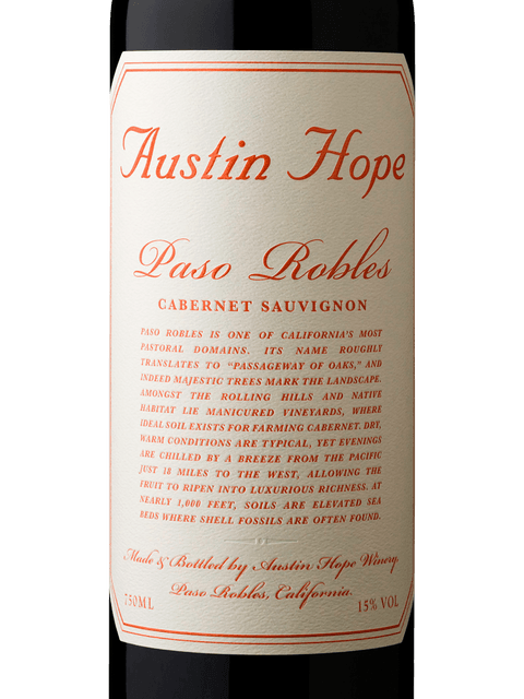 Austin Hope Cabernet