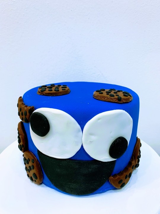 Cookie Monster DIY Cake
