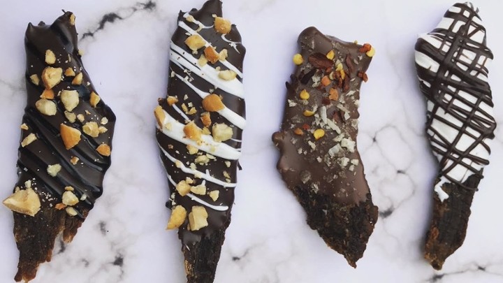Chocolate Drizzled Jerky